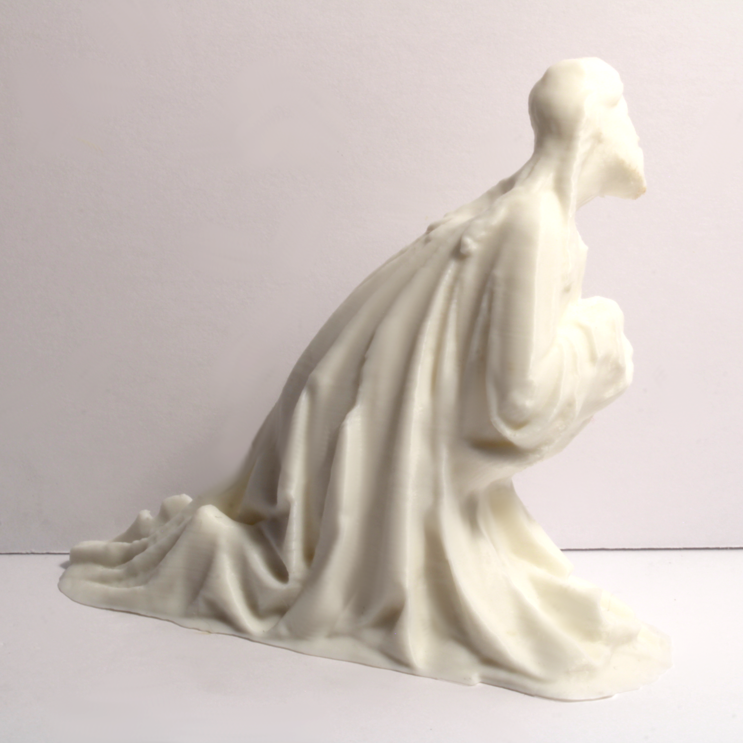 Christ on the Mount of Olives – ca. 1390 – Miniature Statue – 4 Inches - Image 2