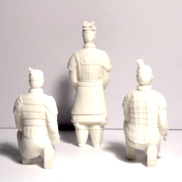 Terracotta Warriors - 3-Piece Miniature Set - 3 and 4 Inches - Image 2