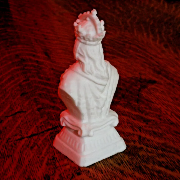 King Charles IV Bust - Holy Roman Emperor - 4 Inches - Image 2