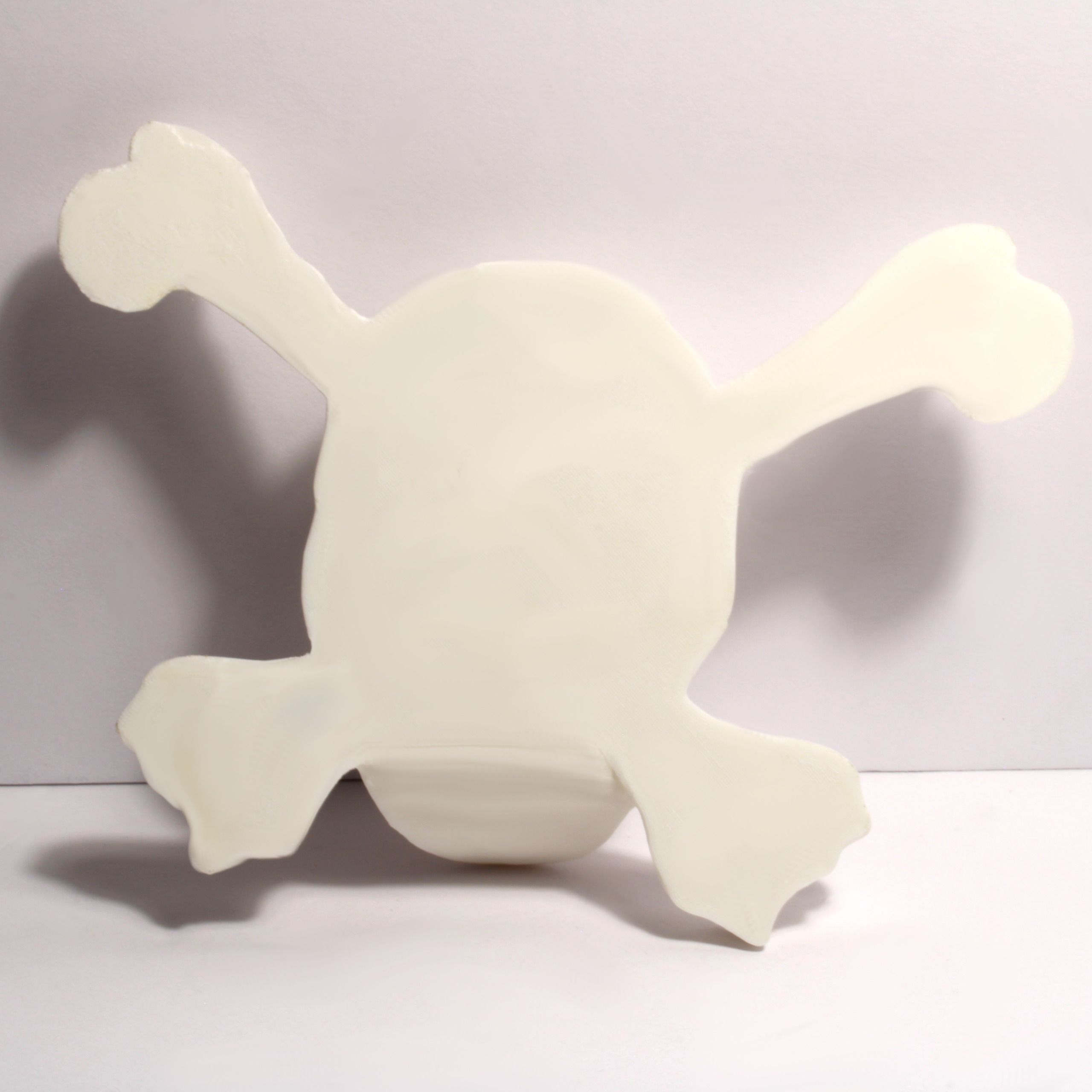Skull and Bones Decoration – 6 Inches Wide - Image 2