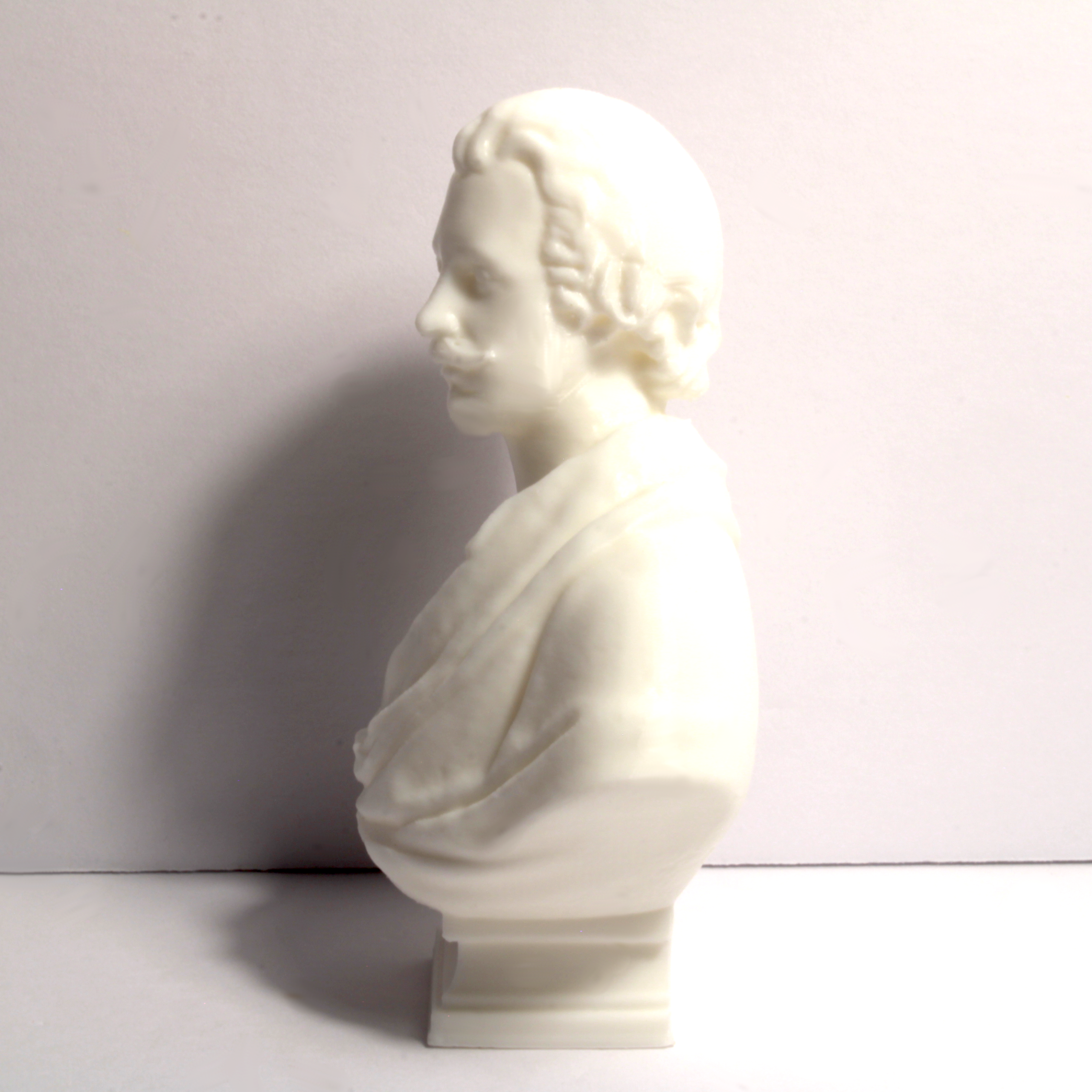Anthony van Dyck Bust – Flemish Painter – From the Louvre – 4 Inches - Image 2