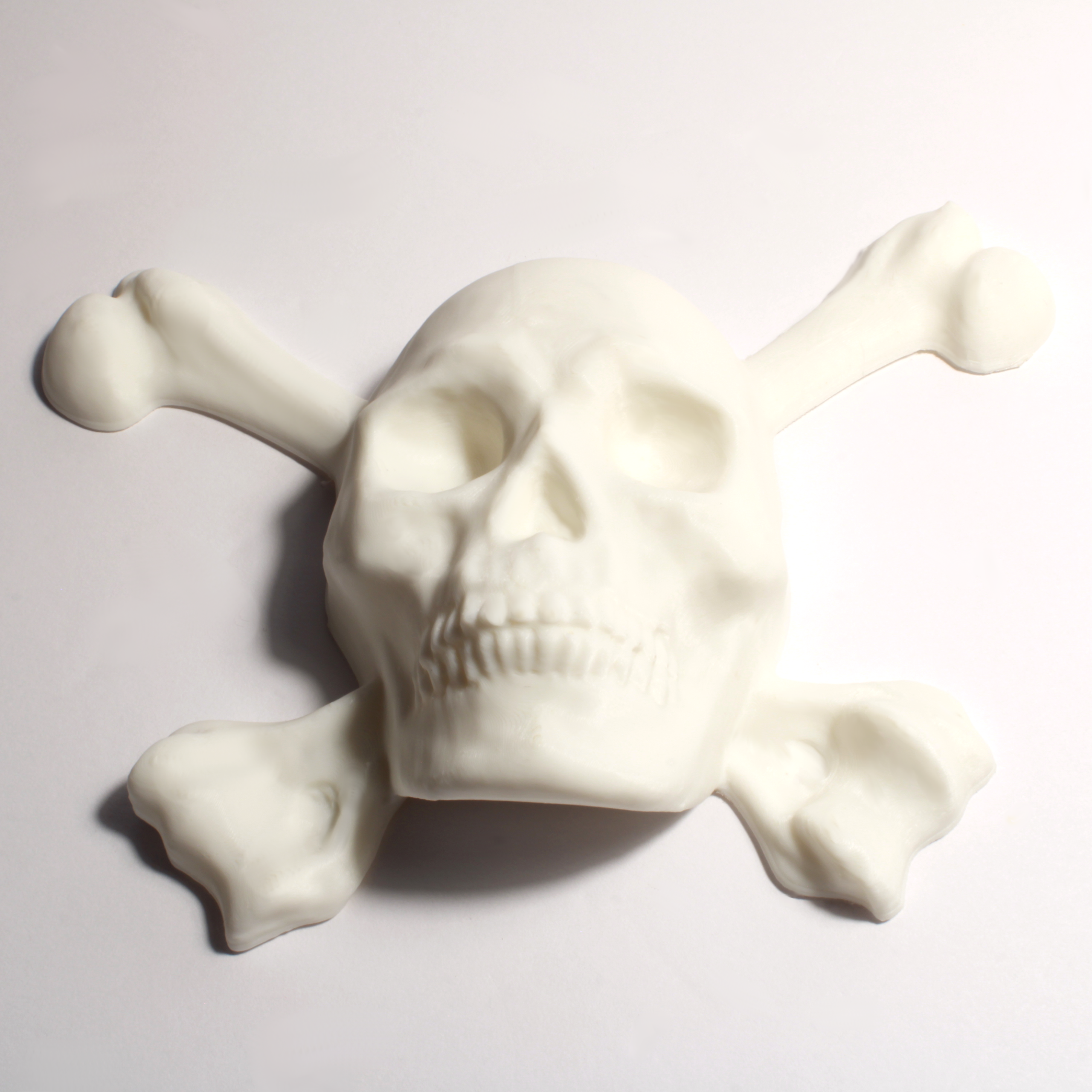 Skull and Bones Decoration – 6 Inches Wide - Image 4
