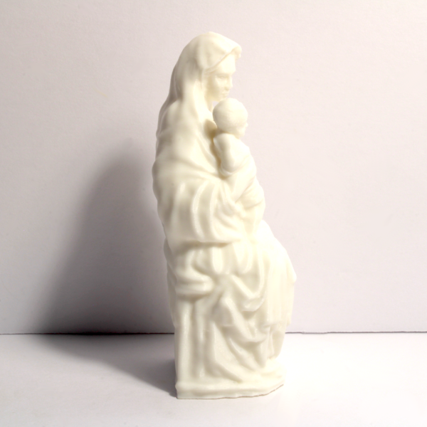 The Virgin and the Child – by Jacopo della Quercia – at Louvre - 4 Inches - Image 4