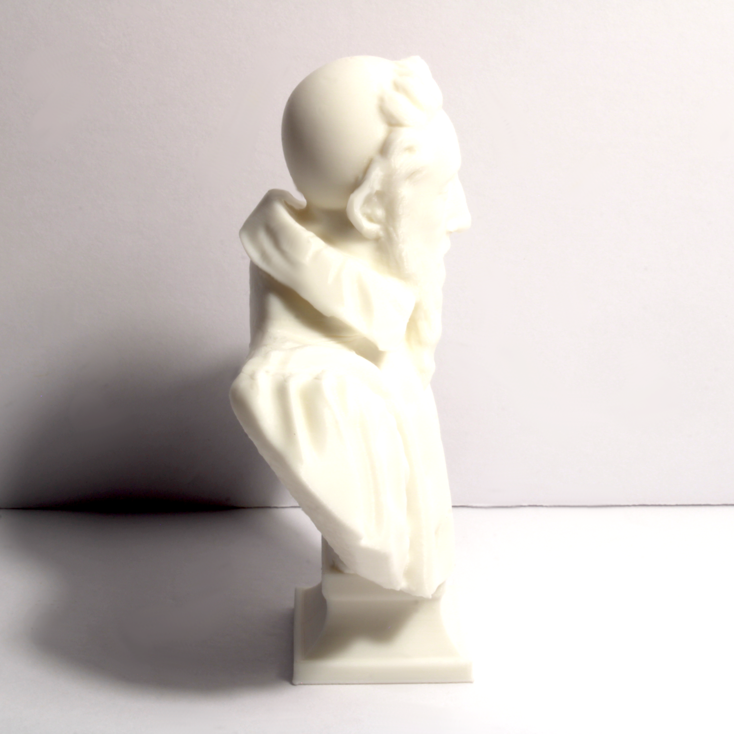 Guillaume Du Vair Bust – French Statesman and Philosopher – From the Louvre – 4 Inches - Image 4