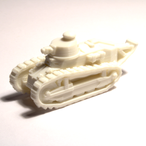 Renault FT Tank - World War I Era - 1:46 - 3 Inches