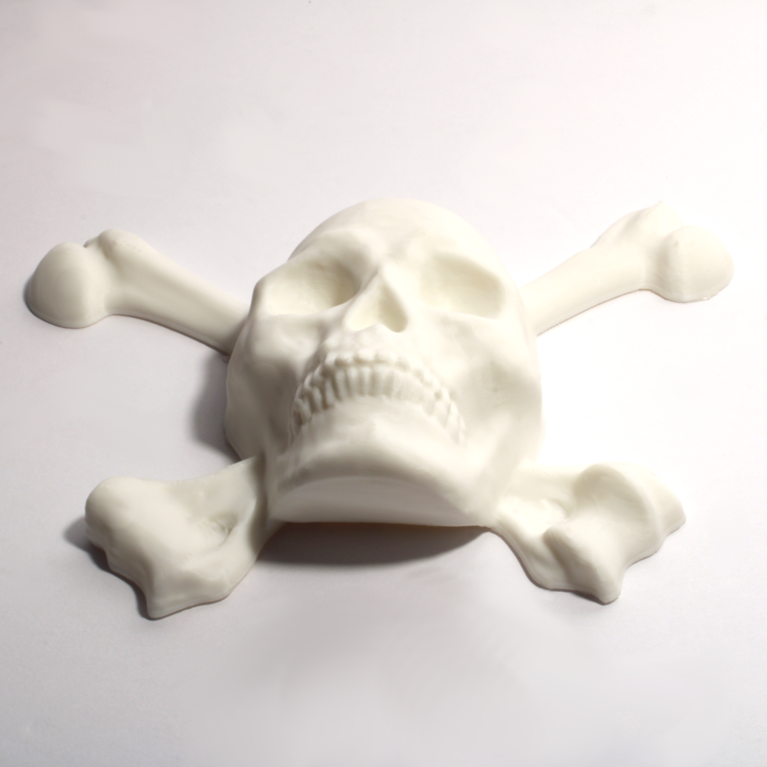 Skull and Bones Decoration – 6 Inches Wide - Image 3