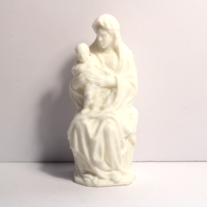 The Virgin and the Child – by Jacopo della Quercia – at Louvre - 4 Inches