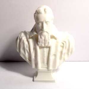 Guillaume Du Vair Bust – French Statesman and Philosopher – From the Louvre – 4 Inches